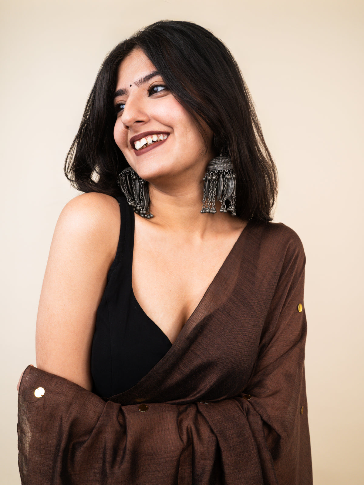Brownie Cotton Saree