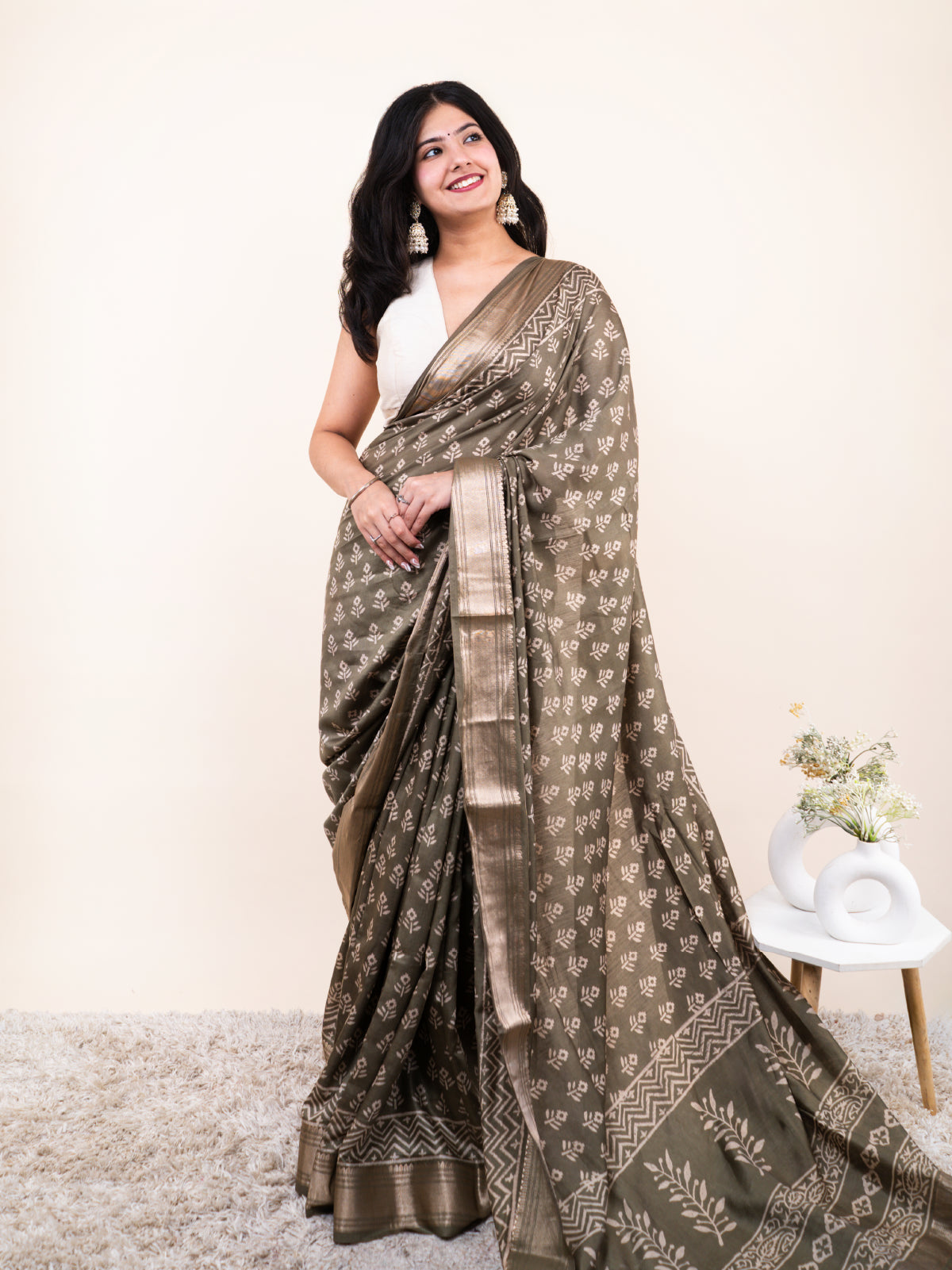 Dilkash Maheshwari Cotton Silk Saree