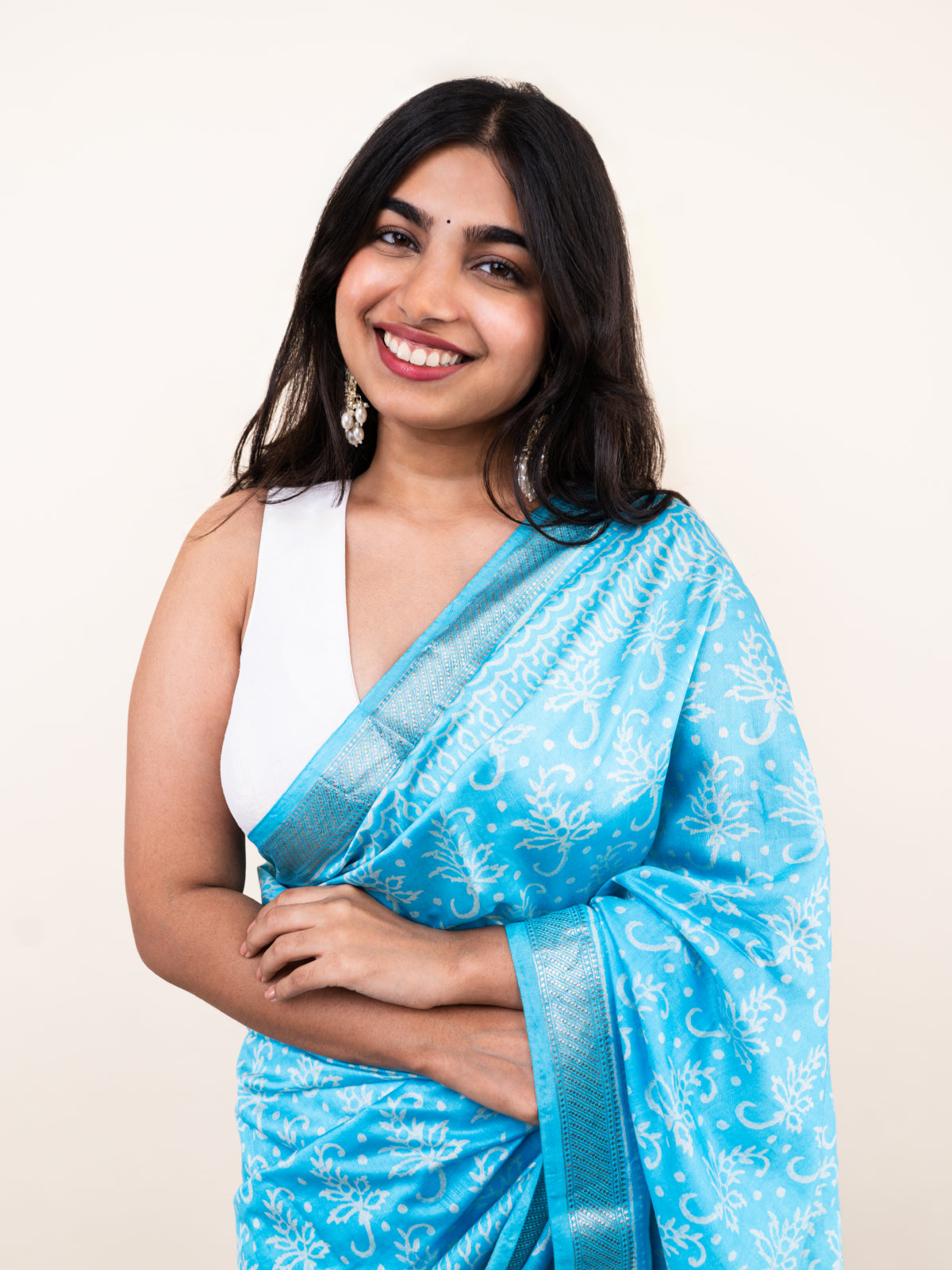 Sundarika Maheshwari Cotton Silk Saree