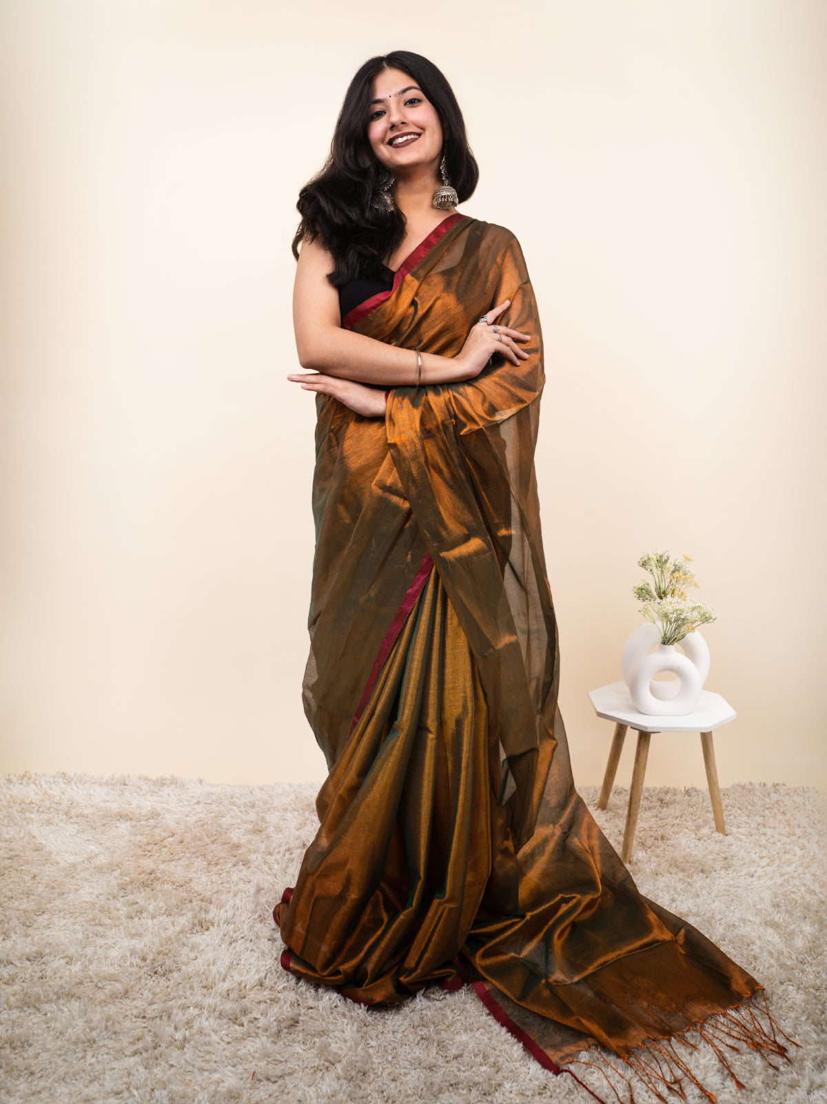 Apurbo Cotton Tissue Saree