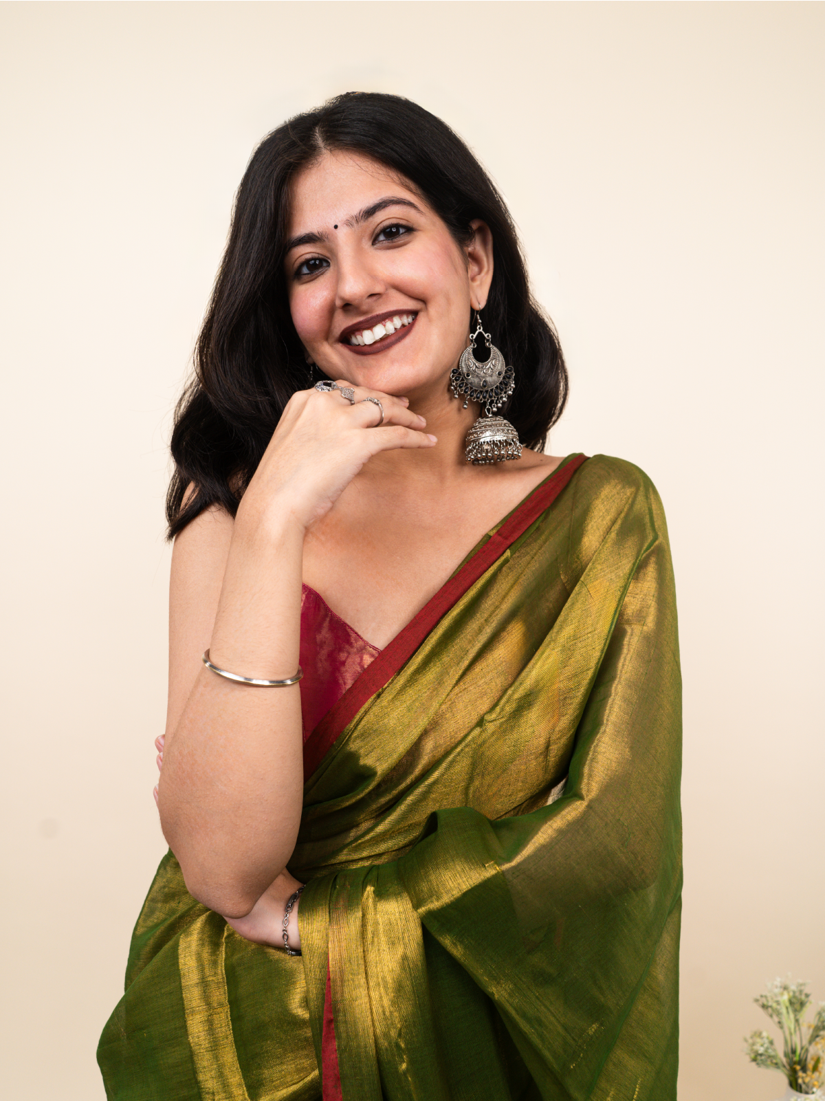 Byapok Cotton Tissue Saree