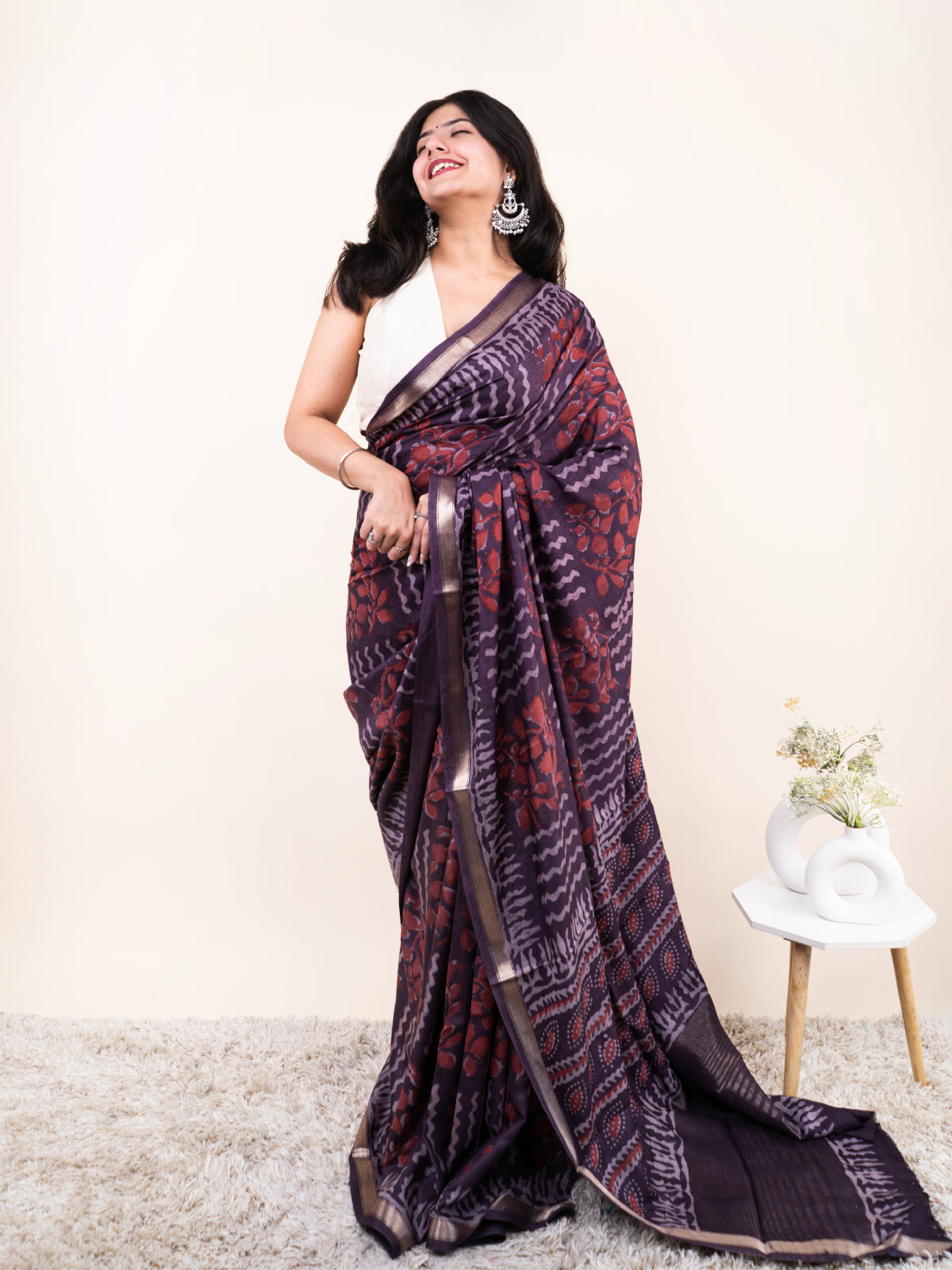 Kaaya Modal Silk Saree