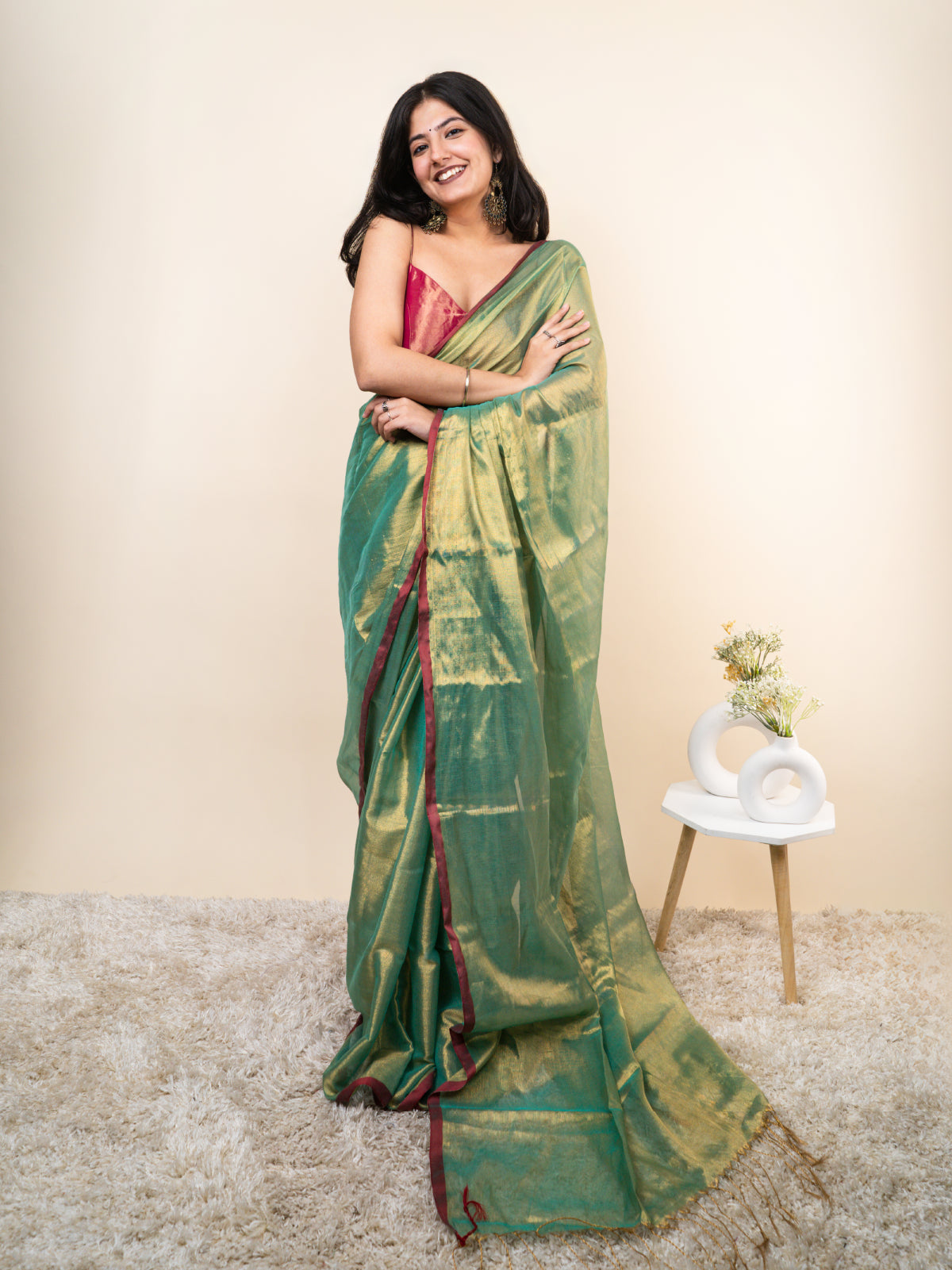 Sundori Cotton Tissue Saree