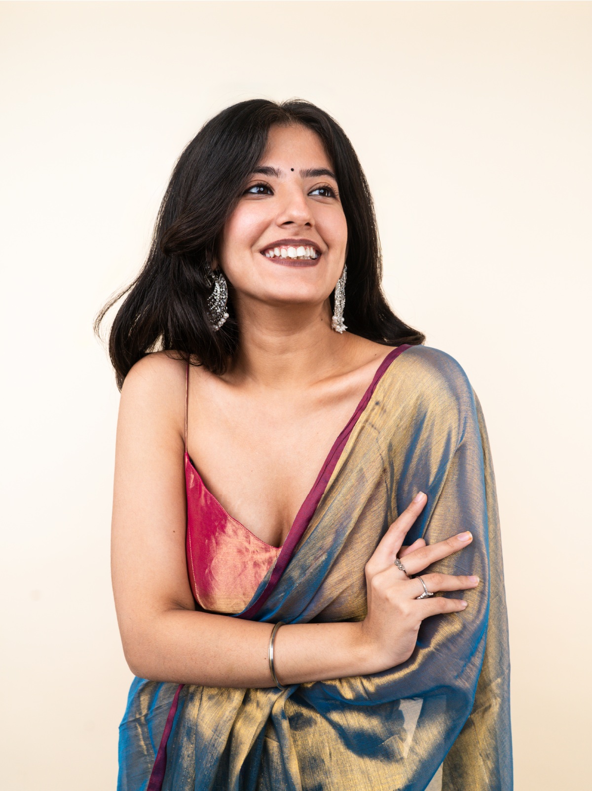 Joba Cotton Tissue Saree