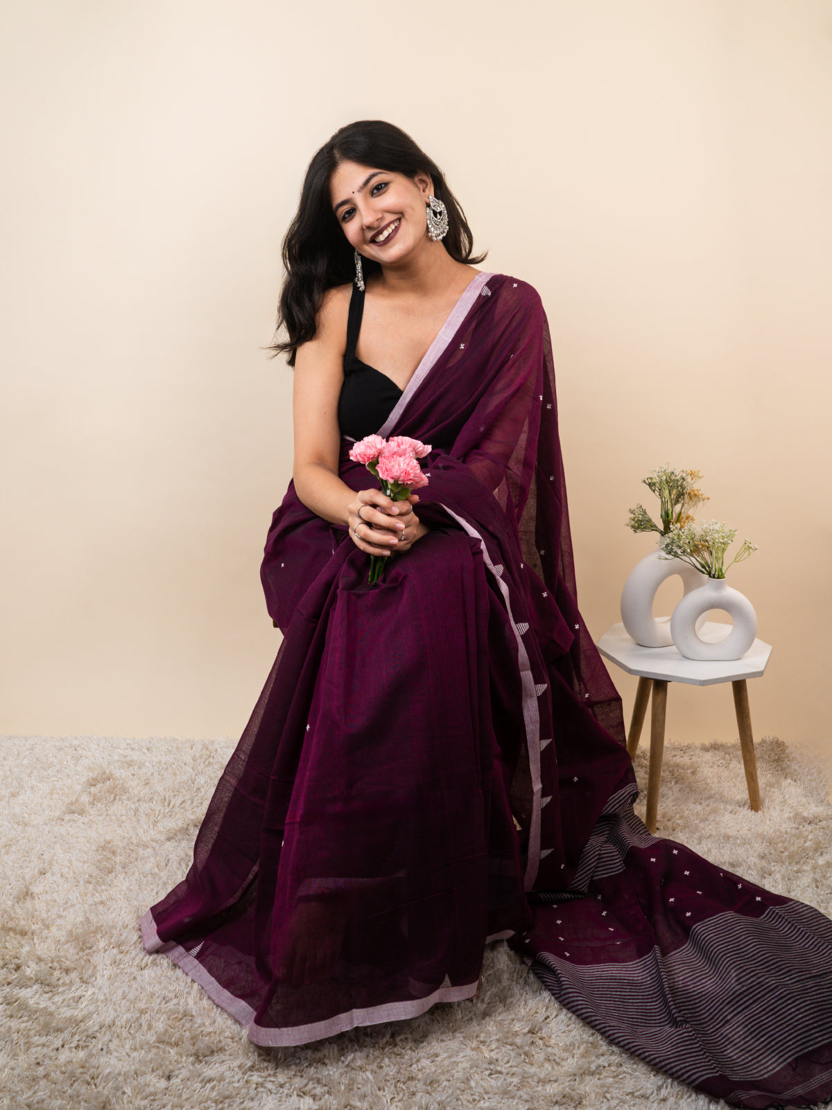 Gehraai Cotton Saree