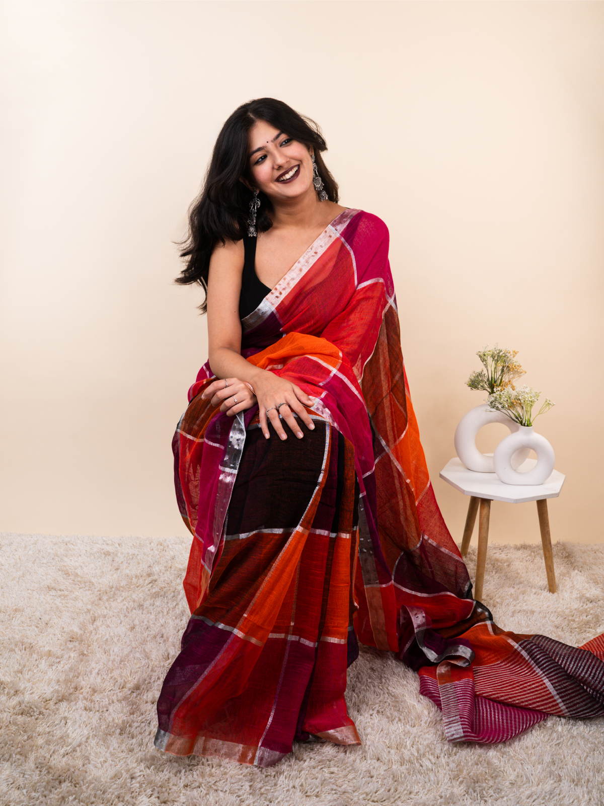 Linen Palette Saree
