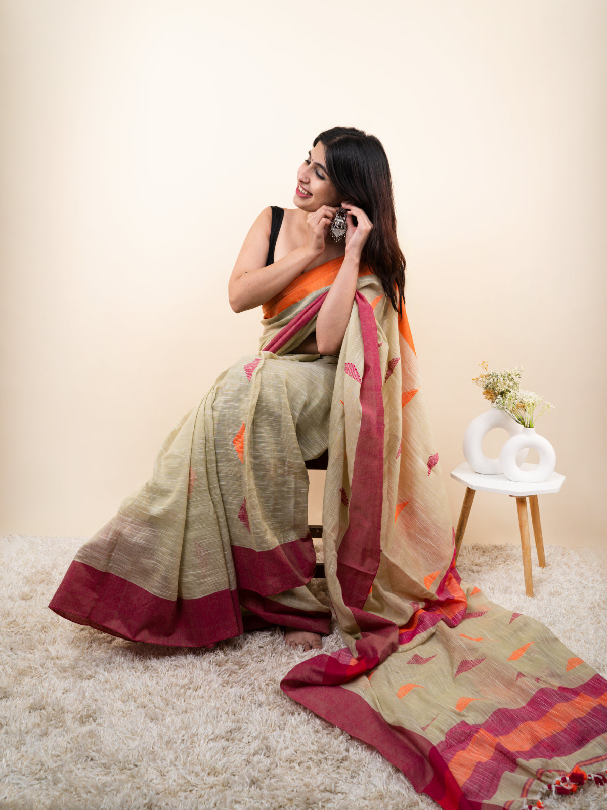 Nimki Cotton Saree