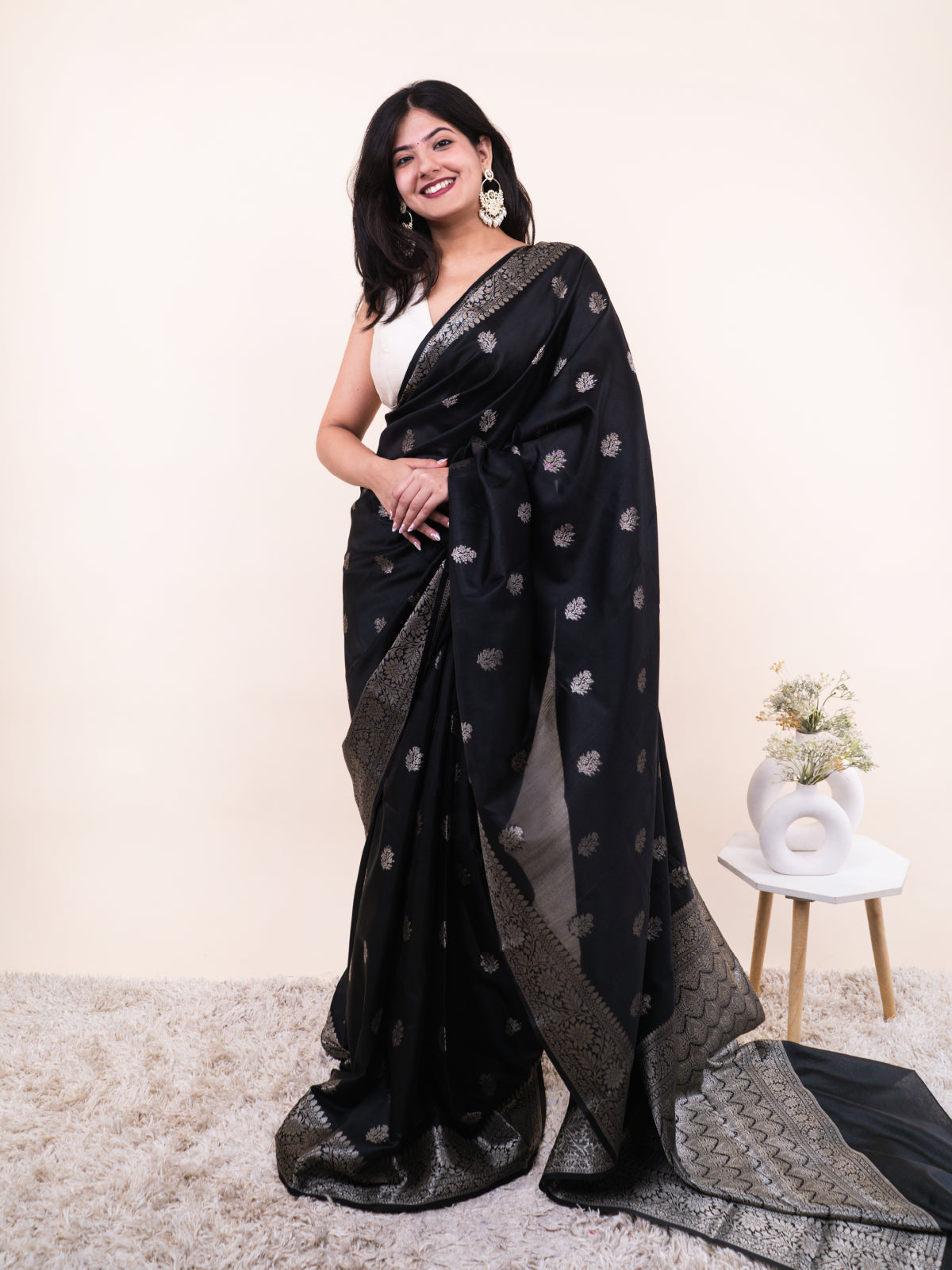 Moon Sunshine Silk Saree