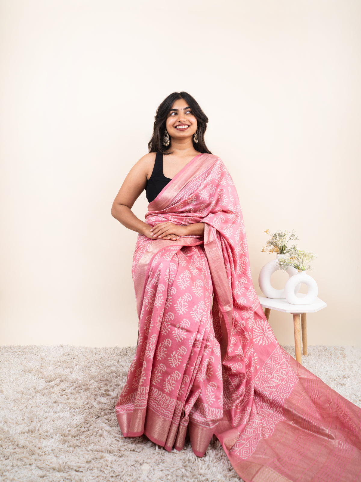 Sound of Maheshwari Cotton Silk Saree