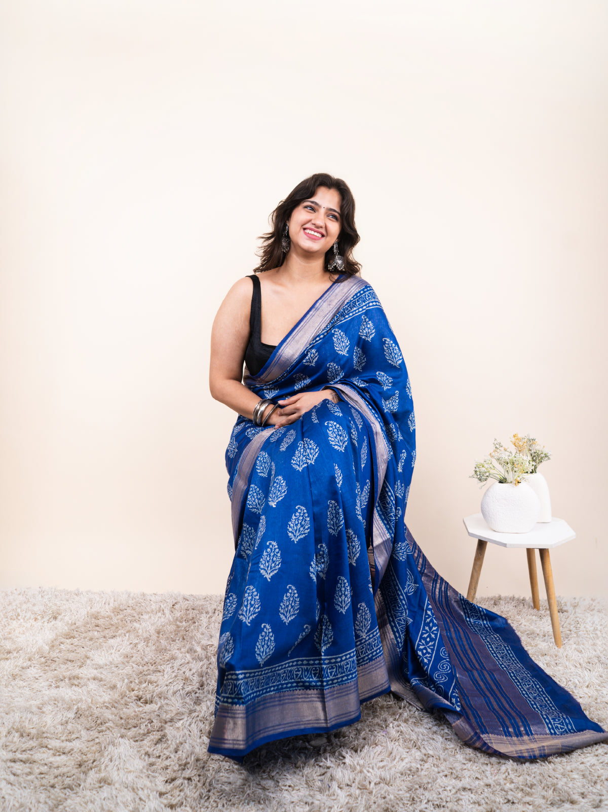 Charvi Maheshwari Cotton Silk Saree