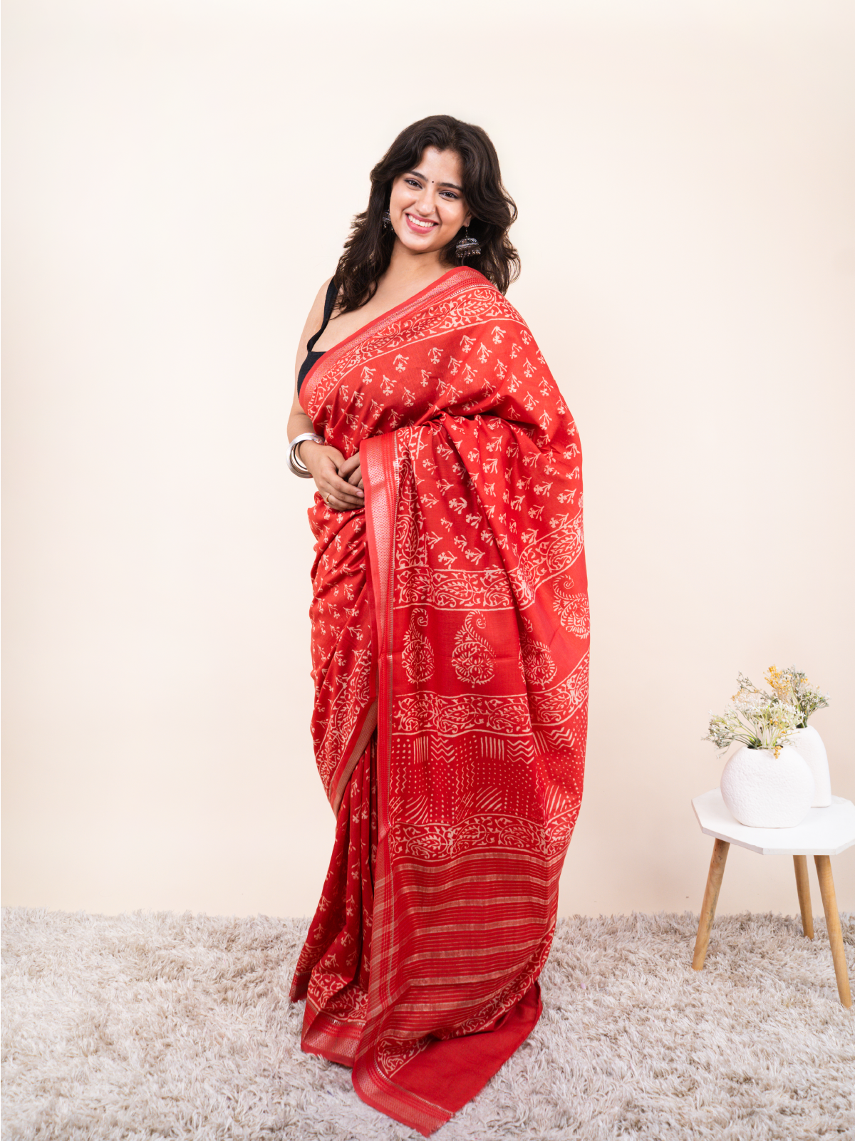 Tanira Maheshwari Cotton Silk Saree