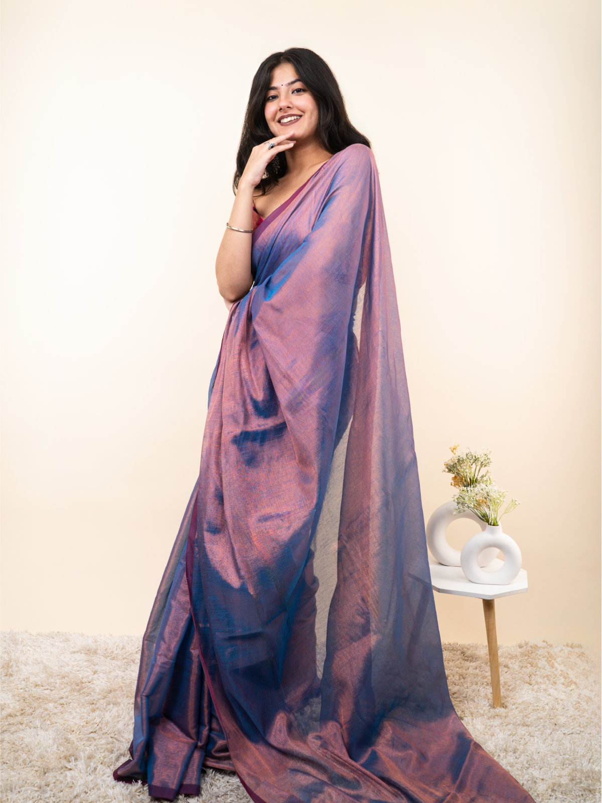 Noyon Cotton Tissue Saree
