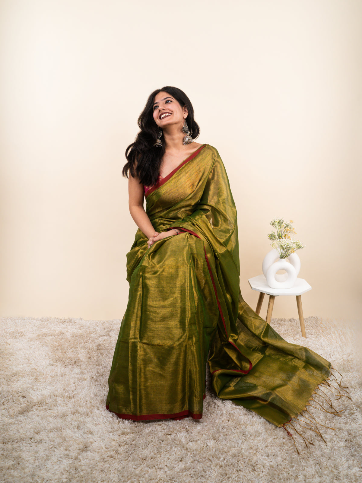 Byapok Cotton Tissue Saree