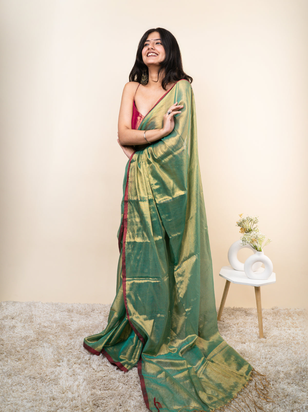 Sundori Cotton Tissue Saree