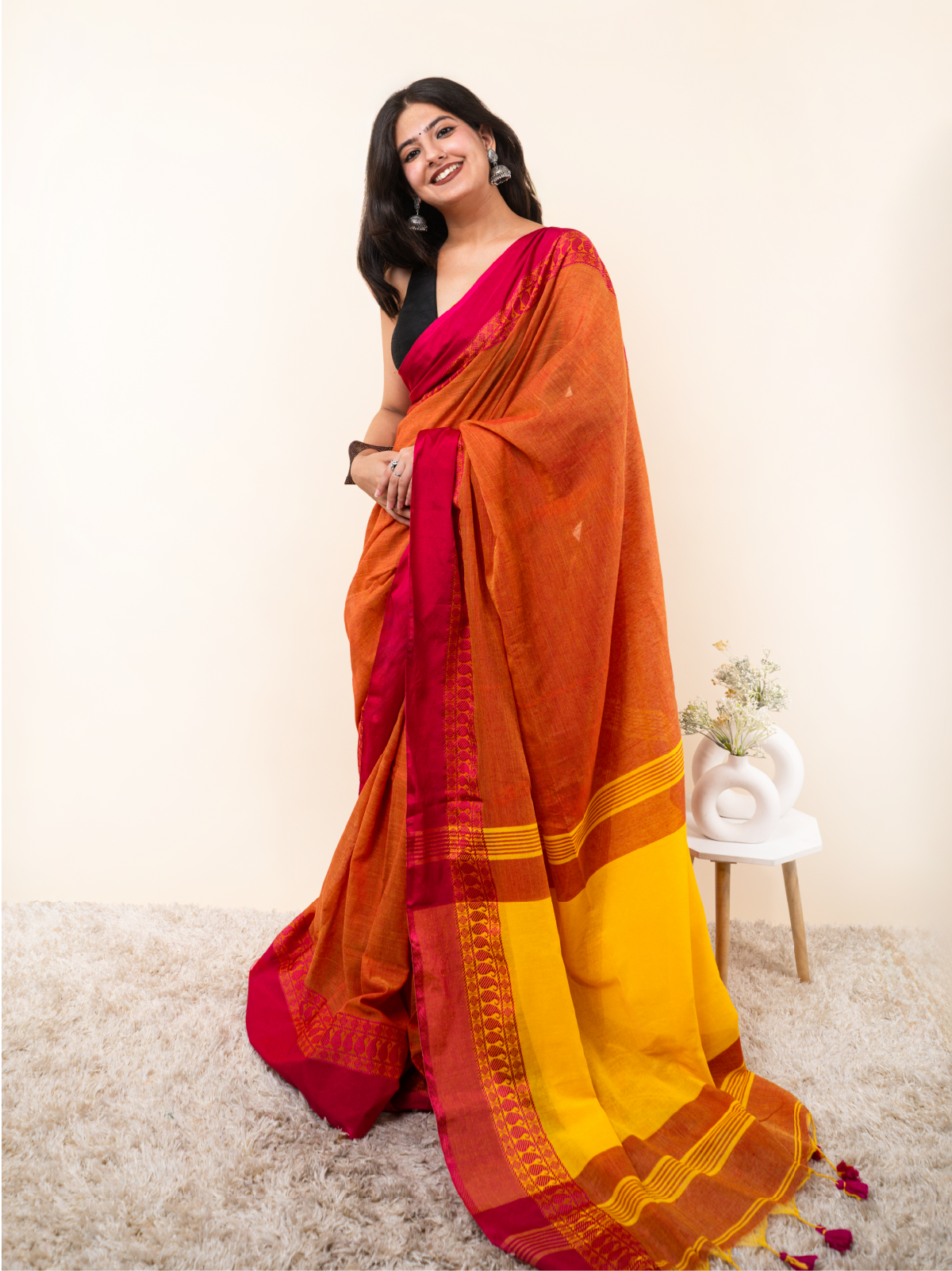 Pankhuri Cotton Saree
