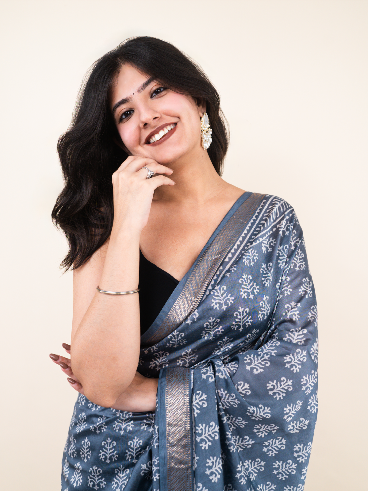 Rajleela Maheshwari Cotton Silk Saree