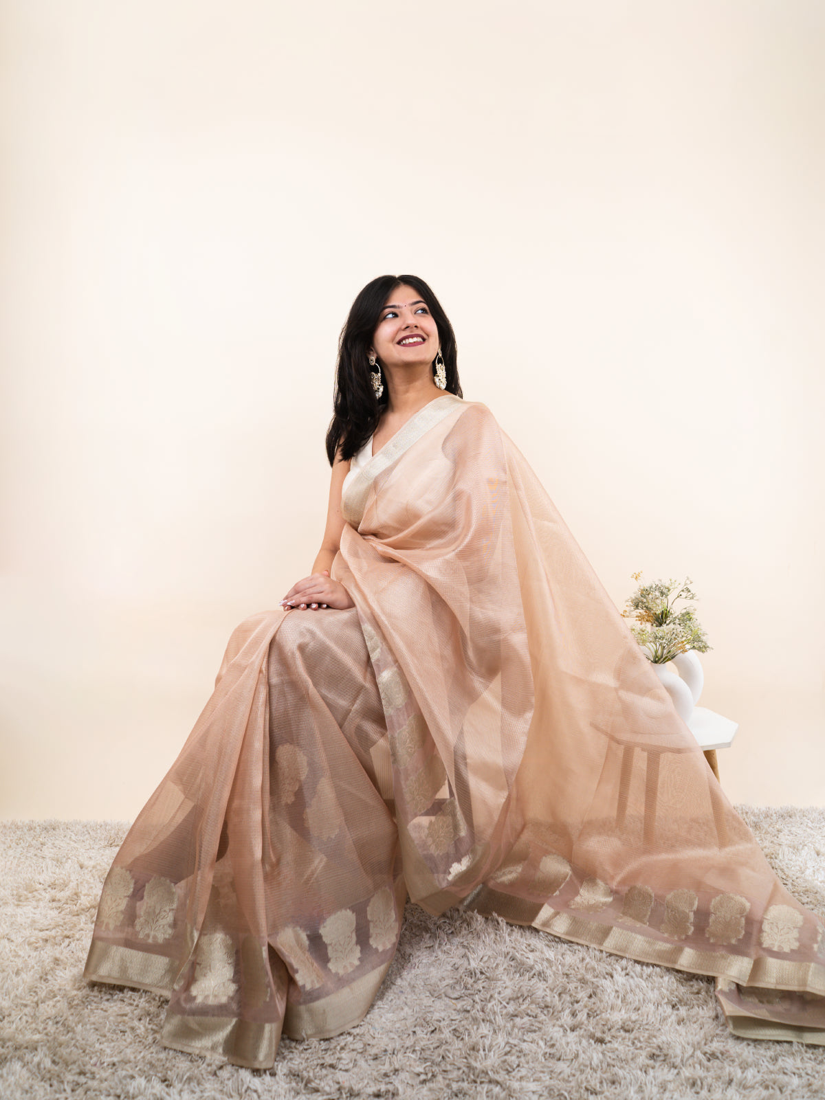 Chamkila Banarasi Silk Saree