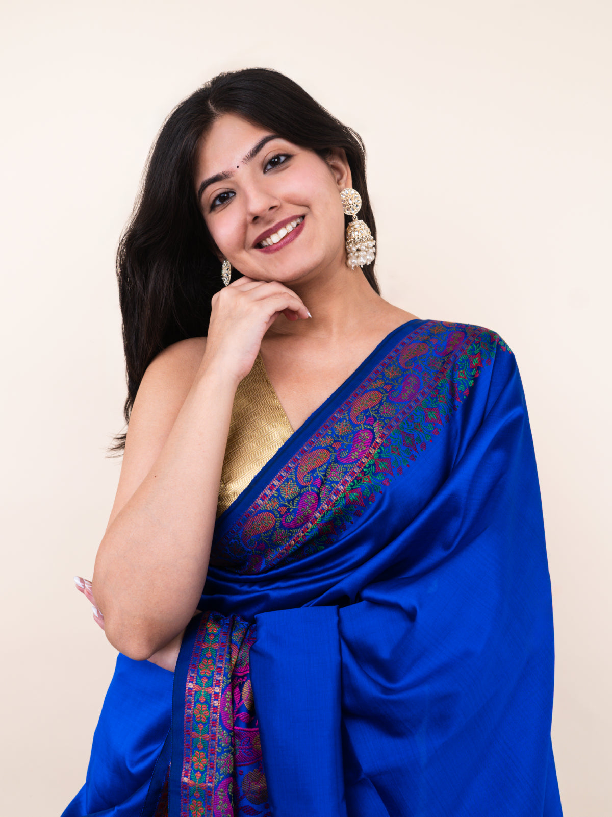 Silent Night Silk Saree