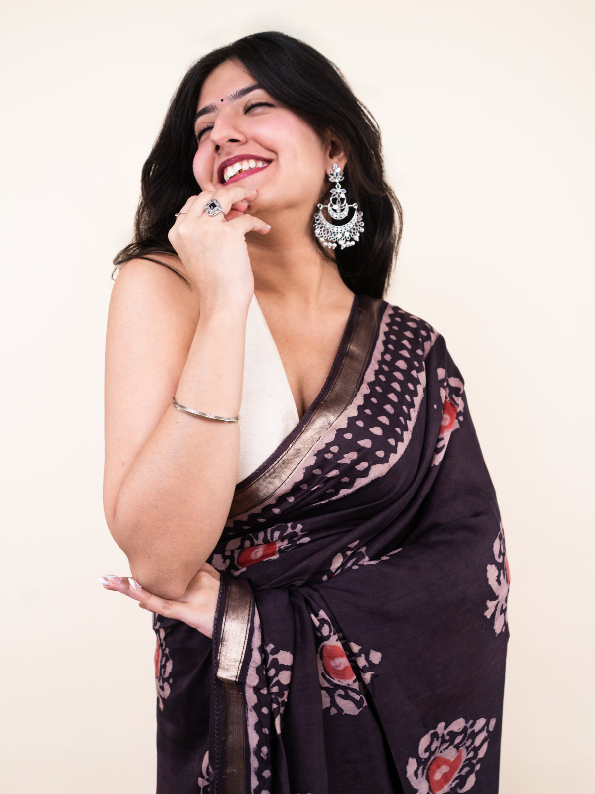 Nooristan Modal Silk Saree