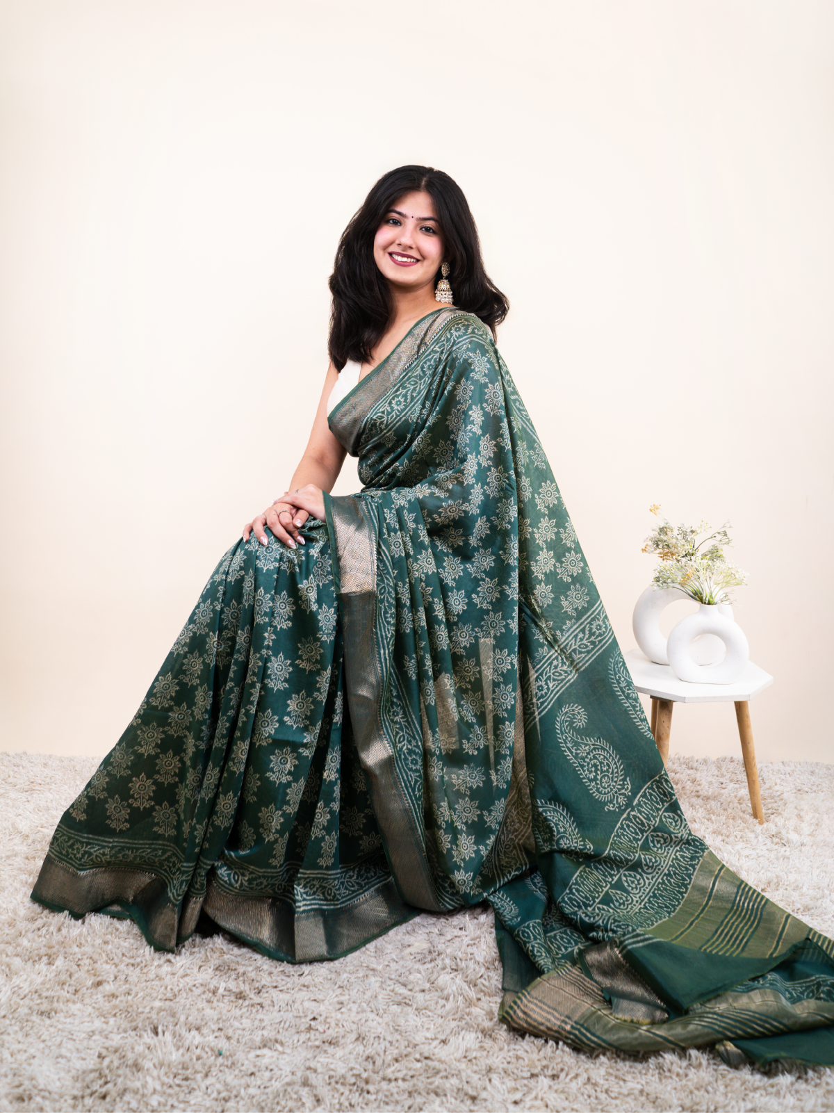 Rekha Maheshwari Cotton Silk Saree