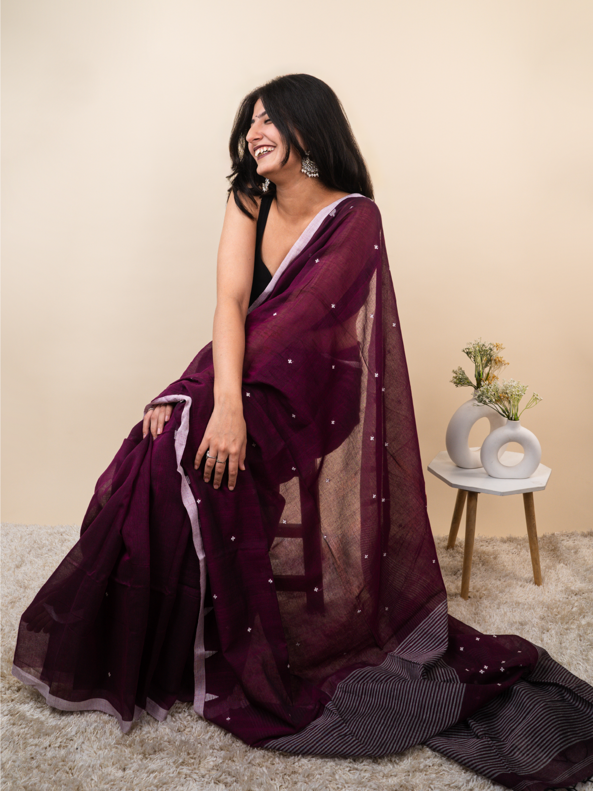Gehraai Cotton Saree