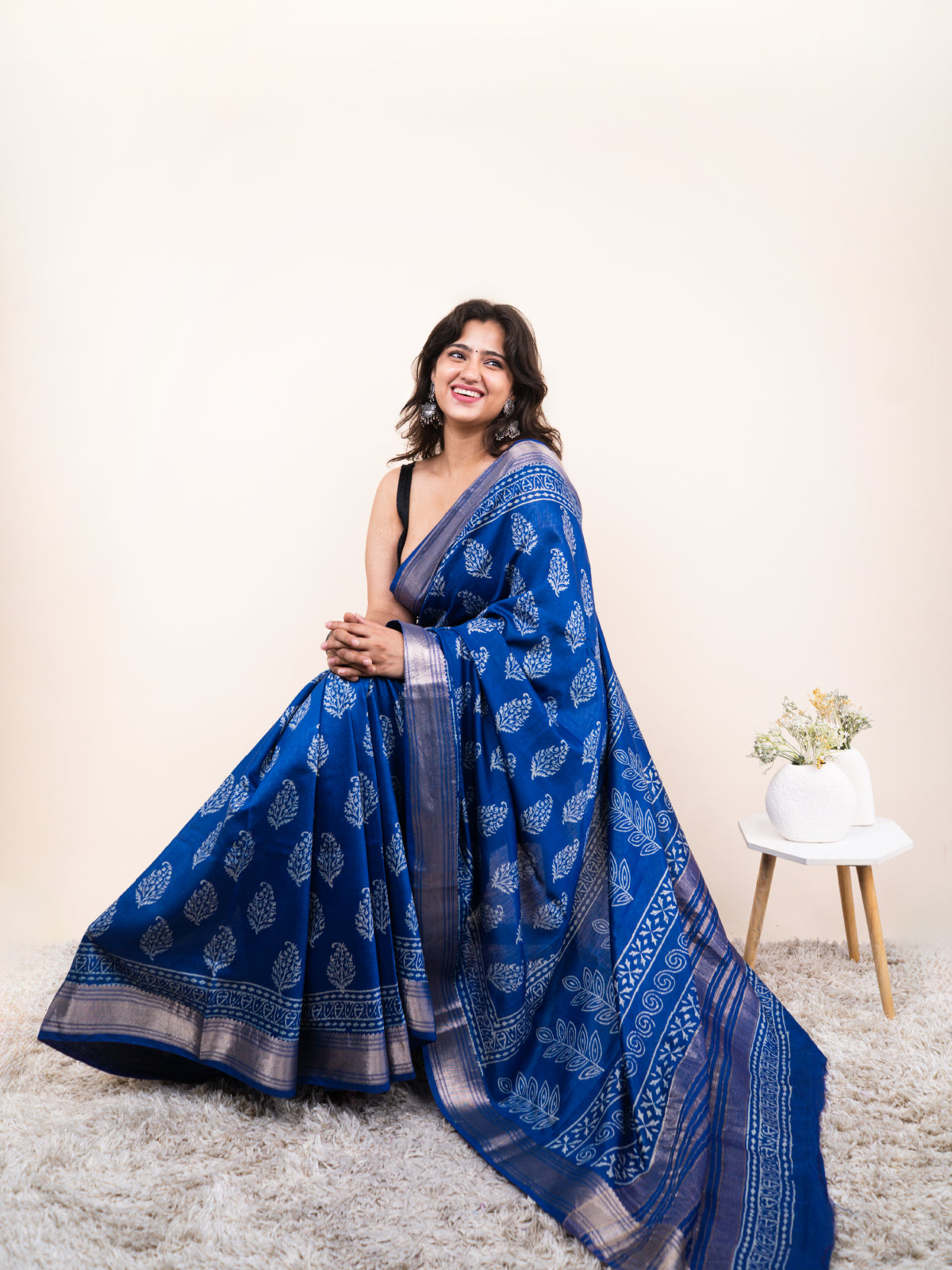 Charvi Maheshwari Cotton Silk Saree