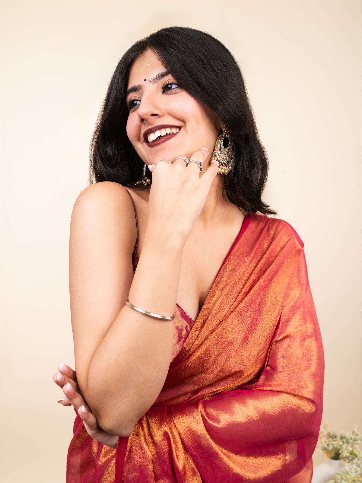 Bela Cotton Tissue Saree