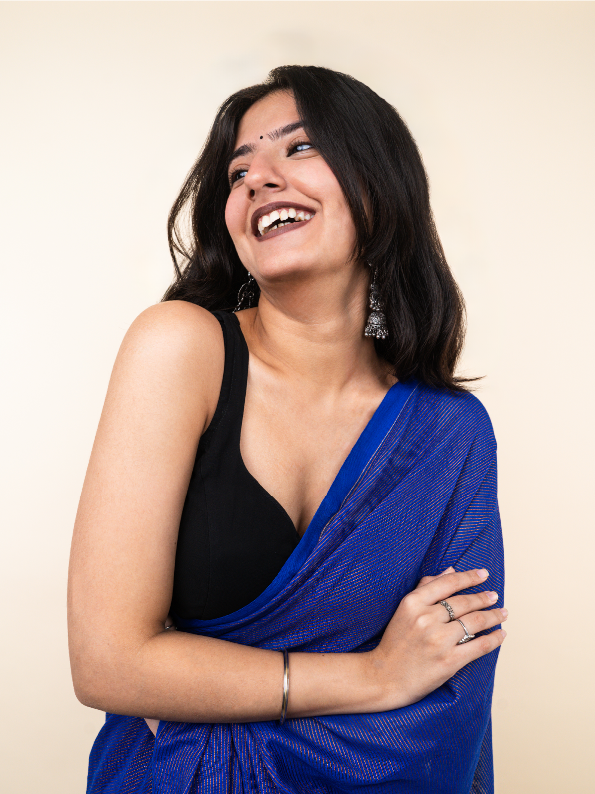 Sapphire Cotton Saree