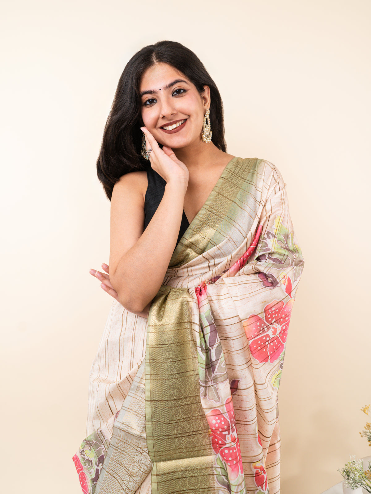 Desi Wrap Cotton Silk Saree