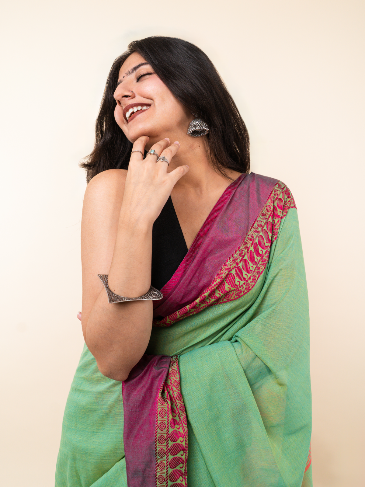 Sunehri Cotton Saree
