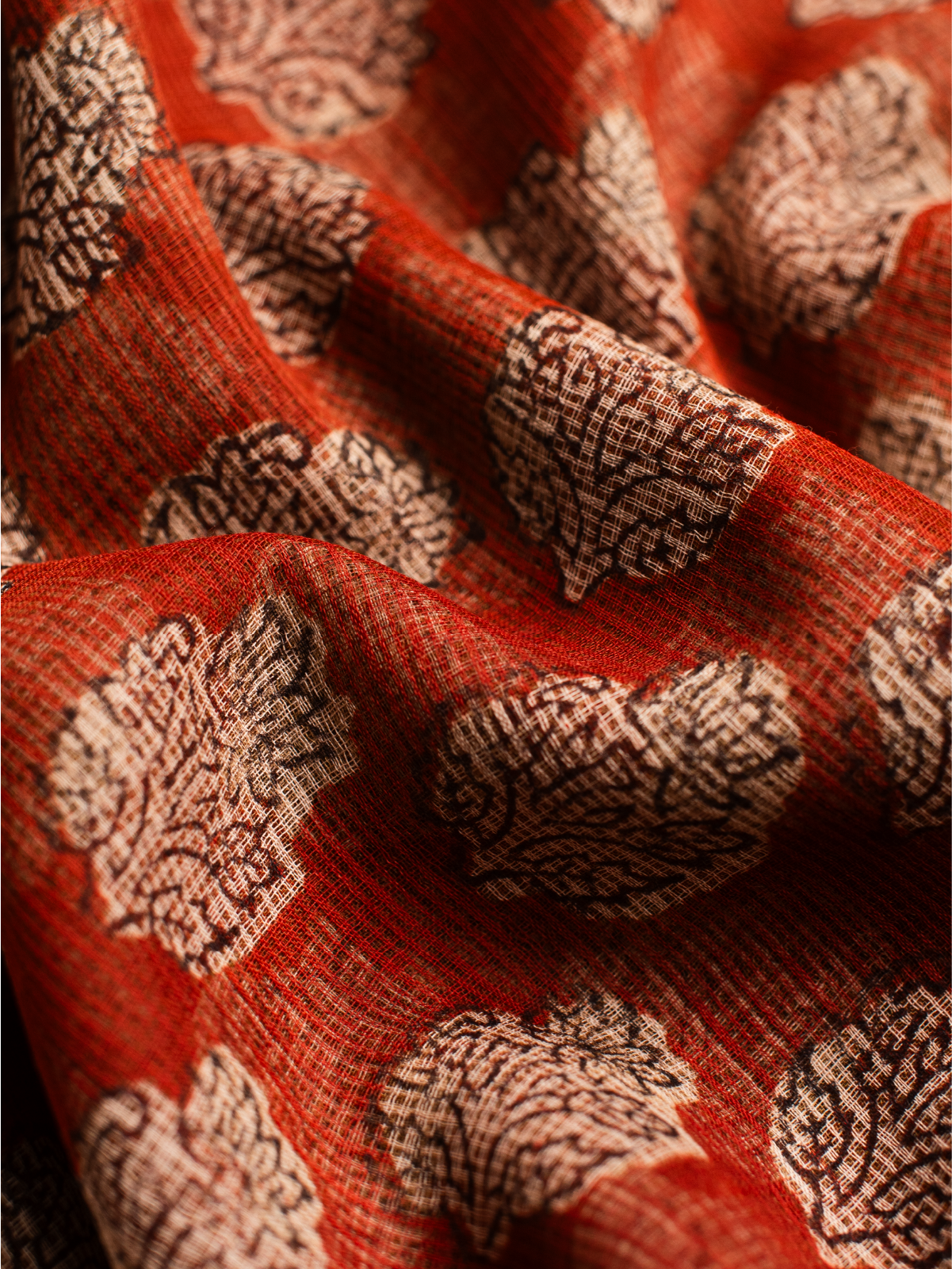 Kahaani Bunai Kota Cotton Saree