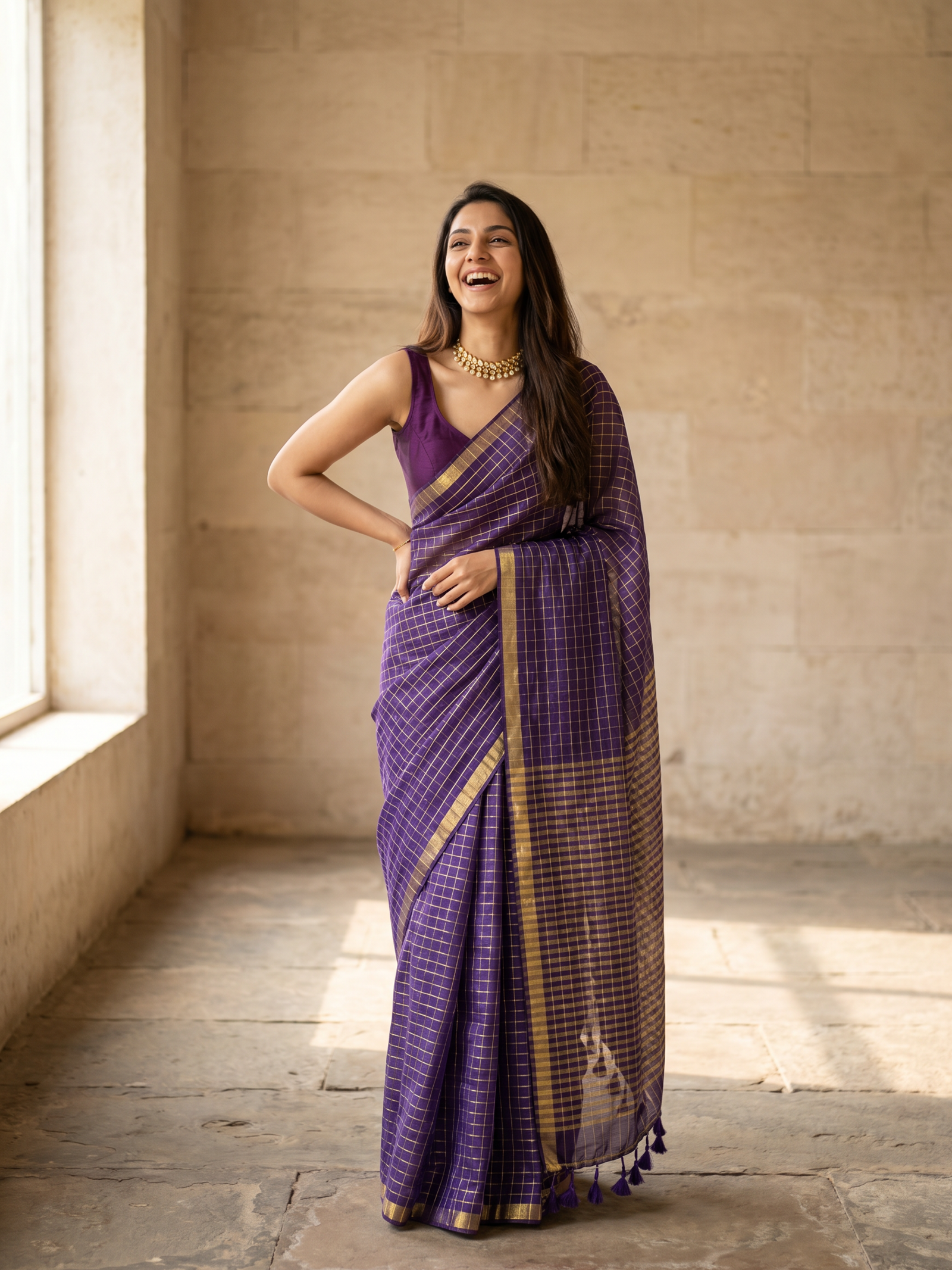 Kalyani Mulmul Saree