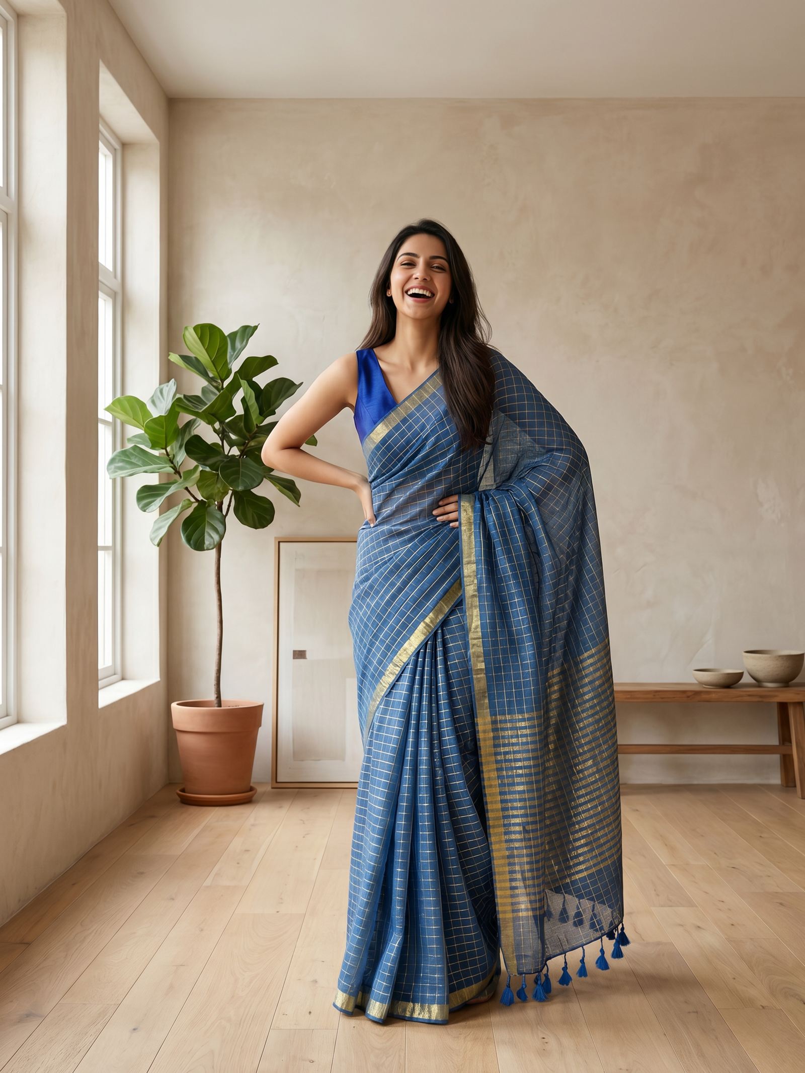 Shagun Mulmul Saree