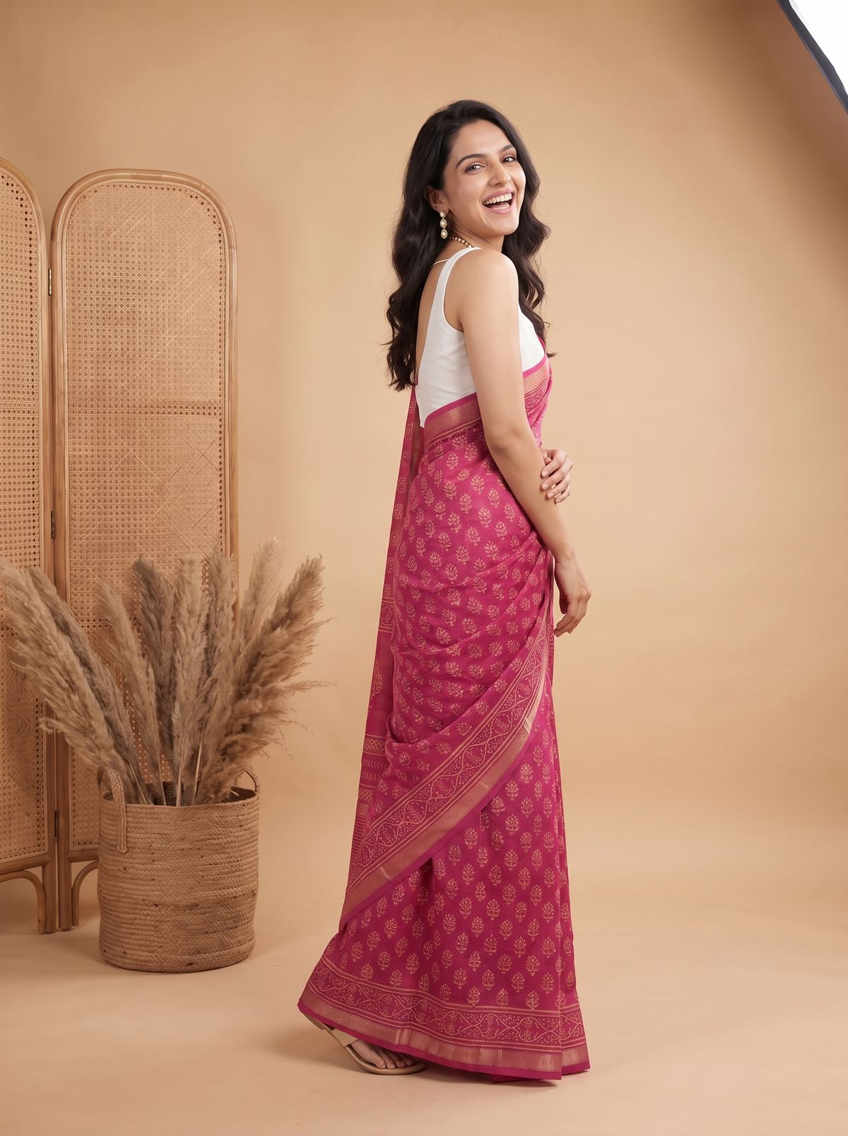 Mehreen Maheshwari Cotton Silk Saree