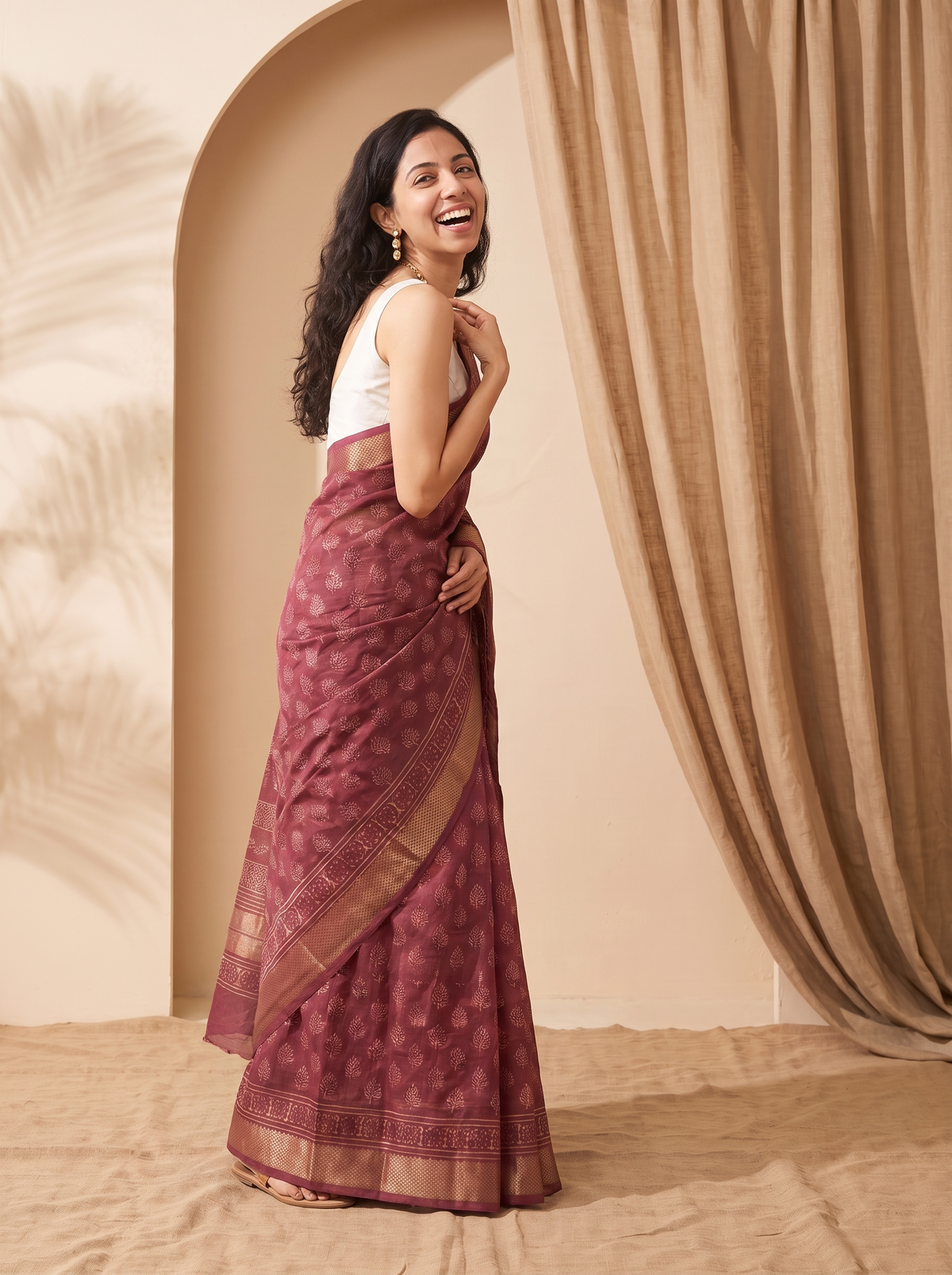 Mridula Maheshwari Cotton Silk Saree