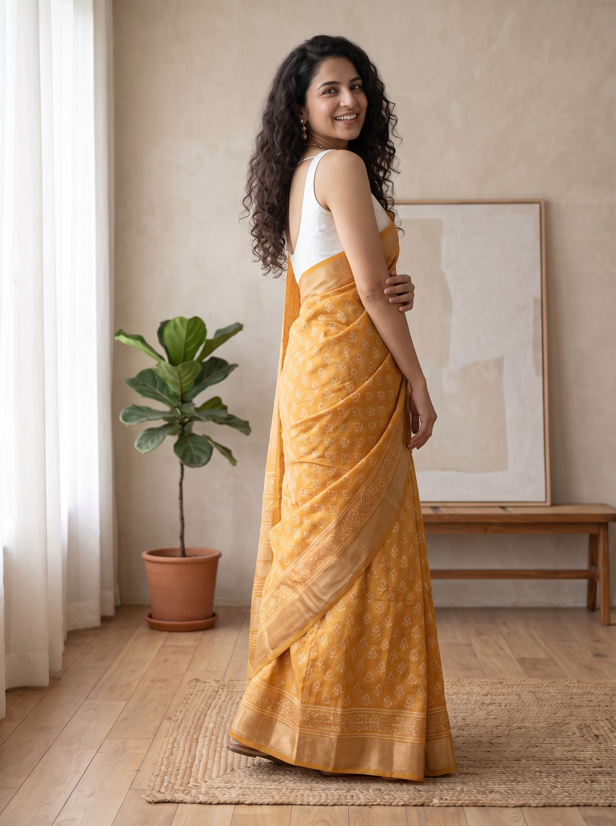 Harini Maheshwari Cotton Silk Saree
