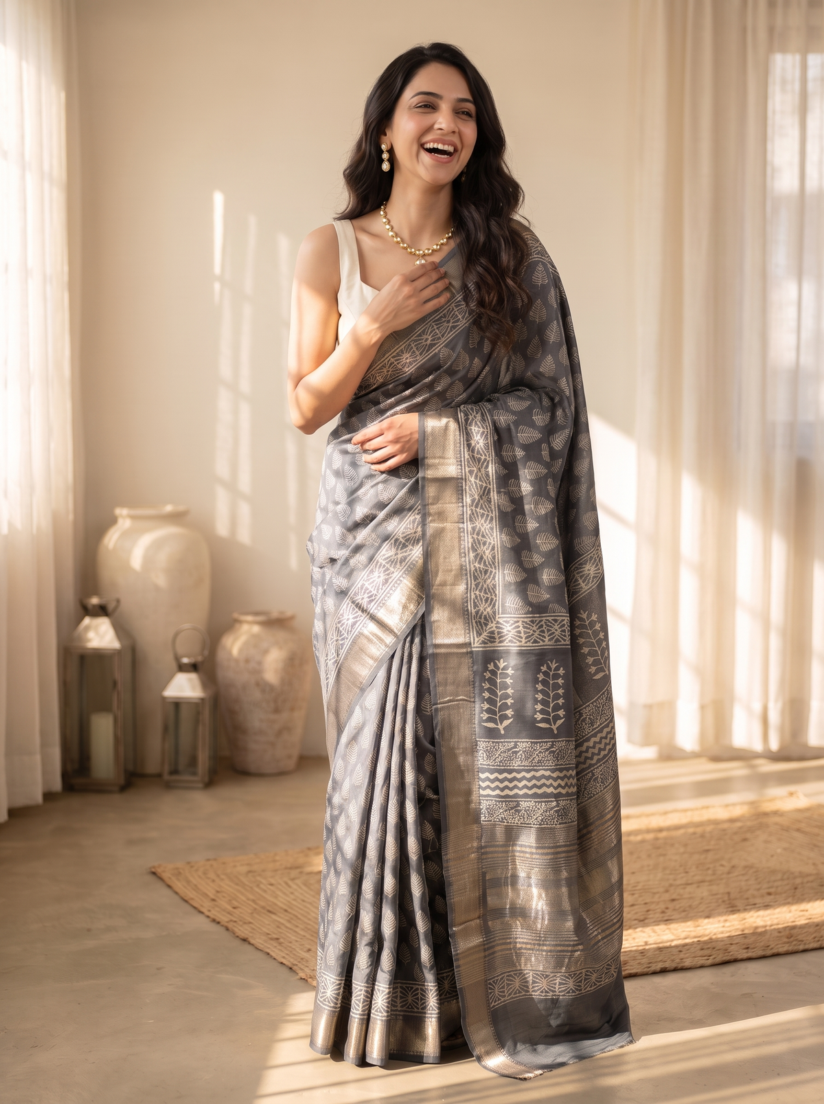 Avira Maheshwari Cotton Silk Saree