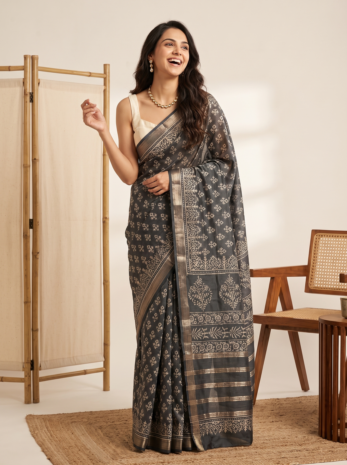 Eshani Maheshwari Cotton Silk Saree