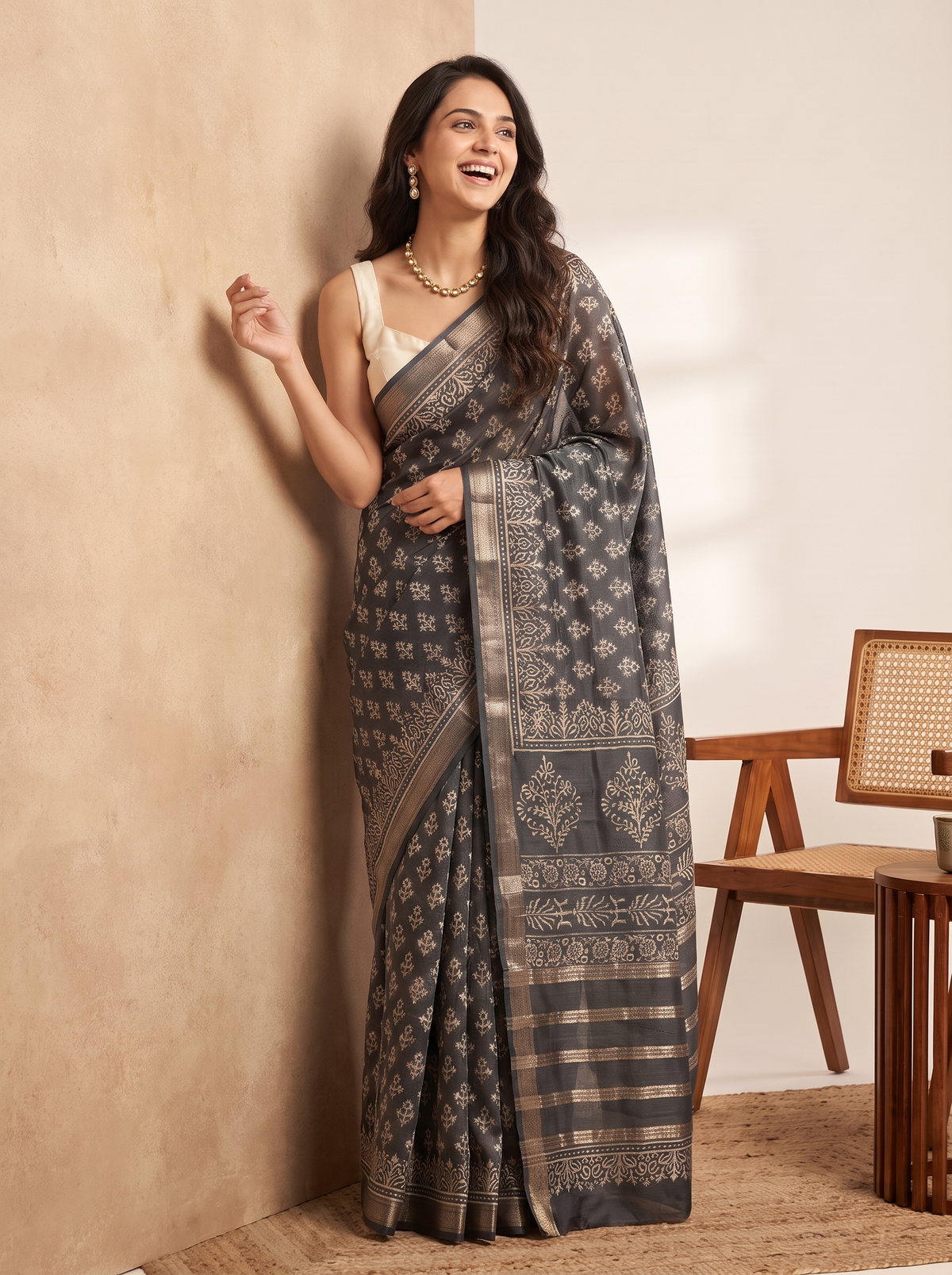 Eshani Maheshwari Cotton Silk Saree