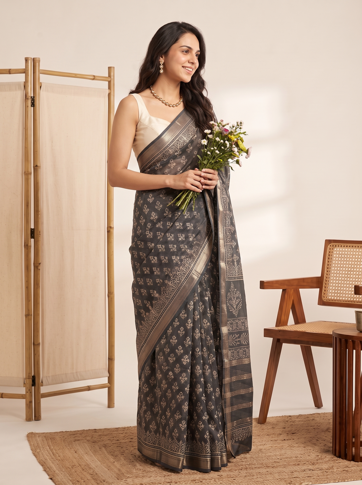 Eshani Maheshwari Cotton Silk Saree