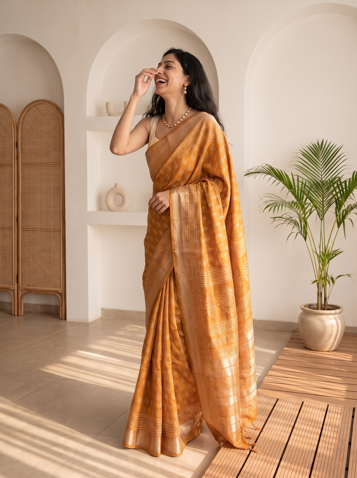 Abhira Maheshwari Cotton Silk Saree
