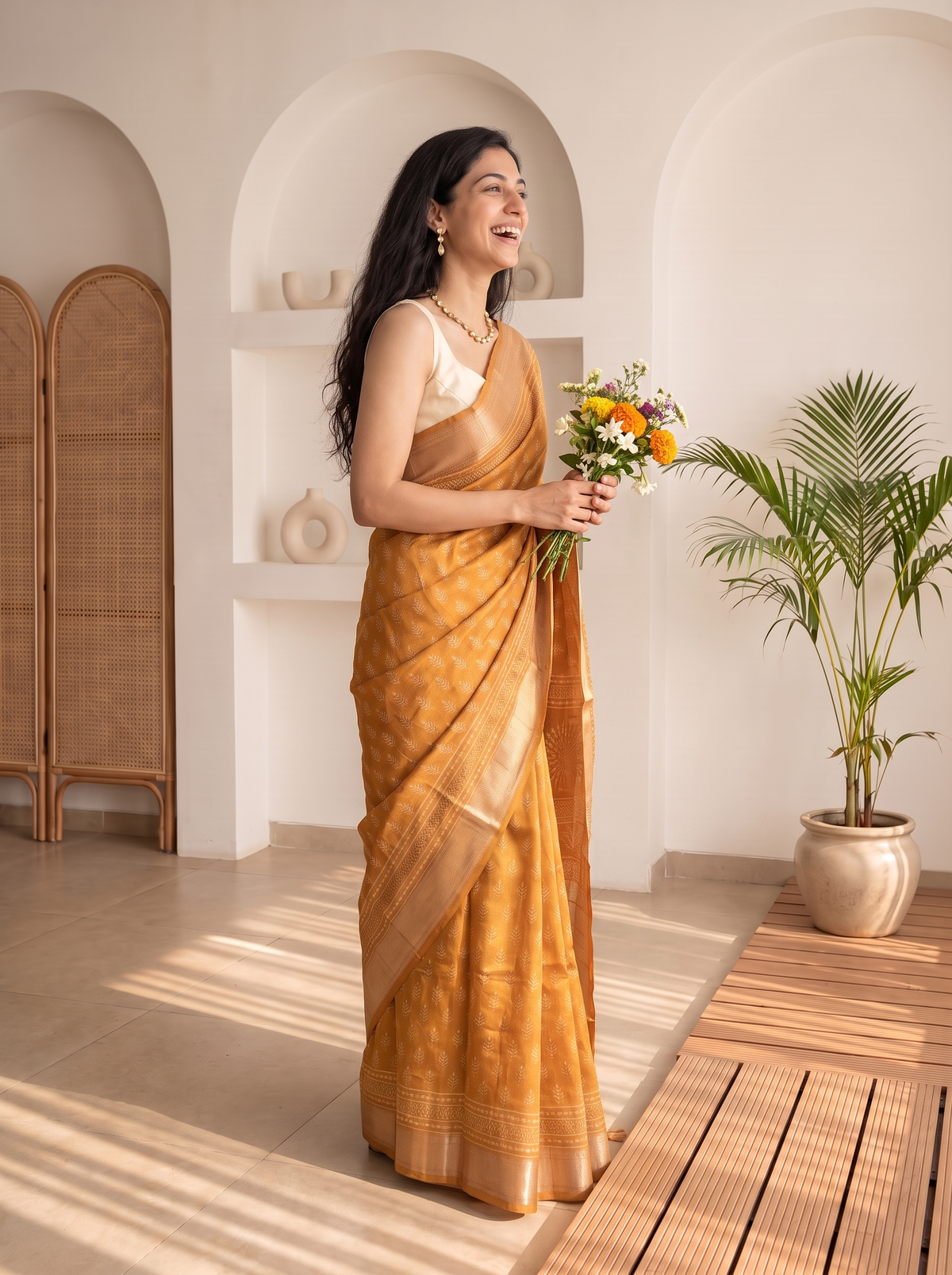 Abhira Maheshwari Cotton Silk Saree