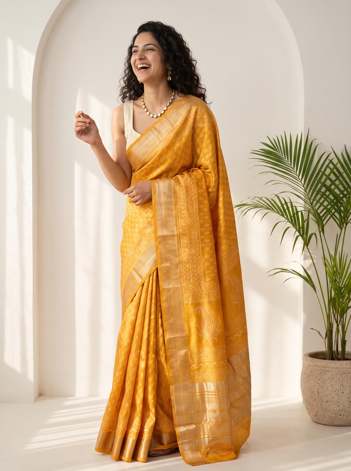 Kiran Maheshwari Cotton Silk Saree