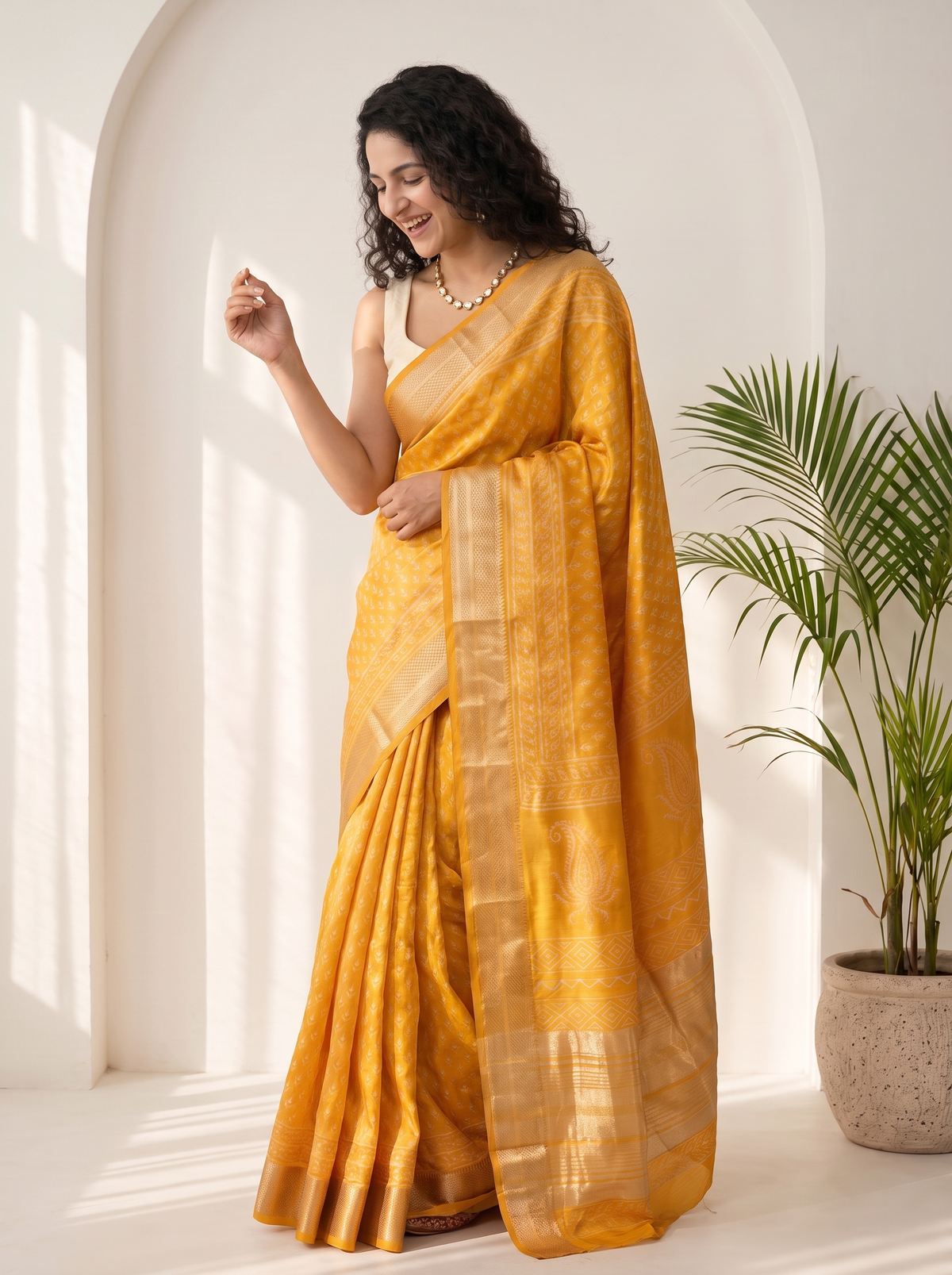 Kiran Maheshwari Cotton Silk Saree