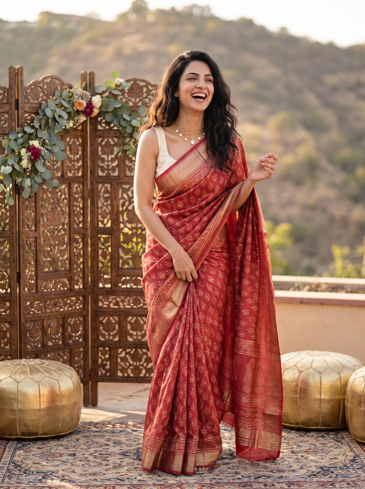 Vanya Maheshwari Cotton Silk Saree