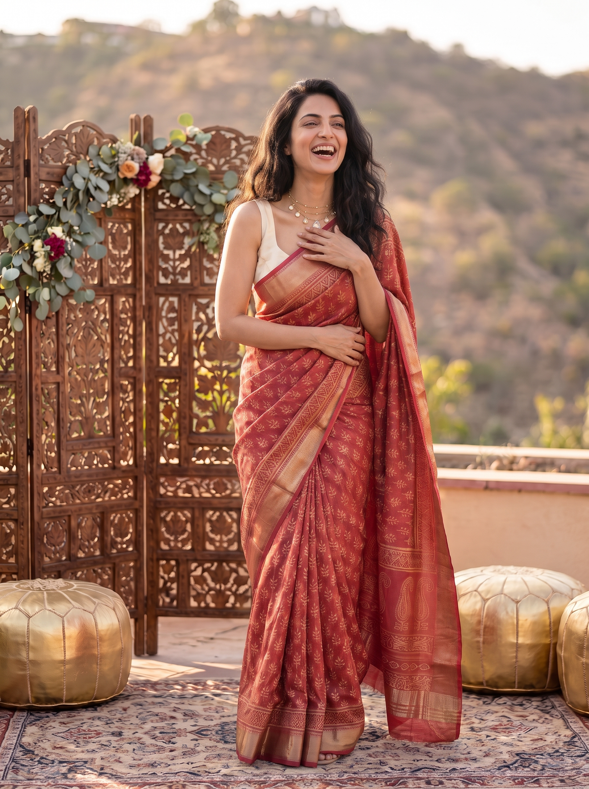 Vanya Maheshwari Cotton Silk Saree
