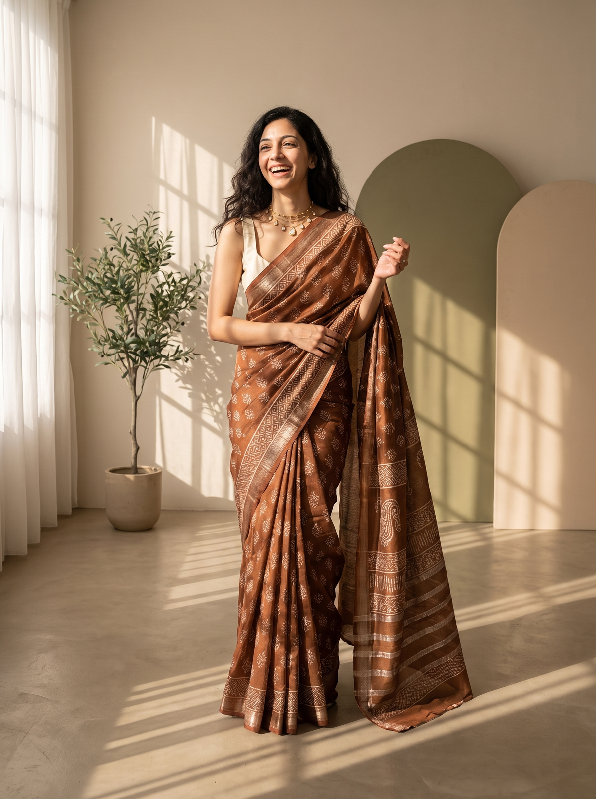 Shanaya Maheshwari Cotton Silk Saree
