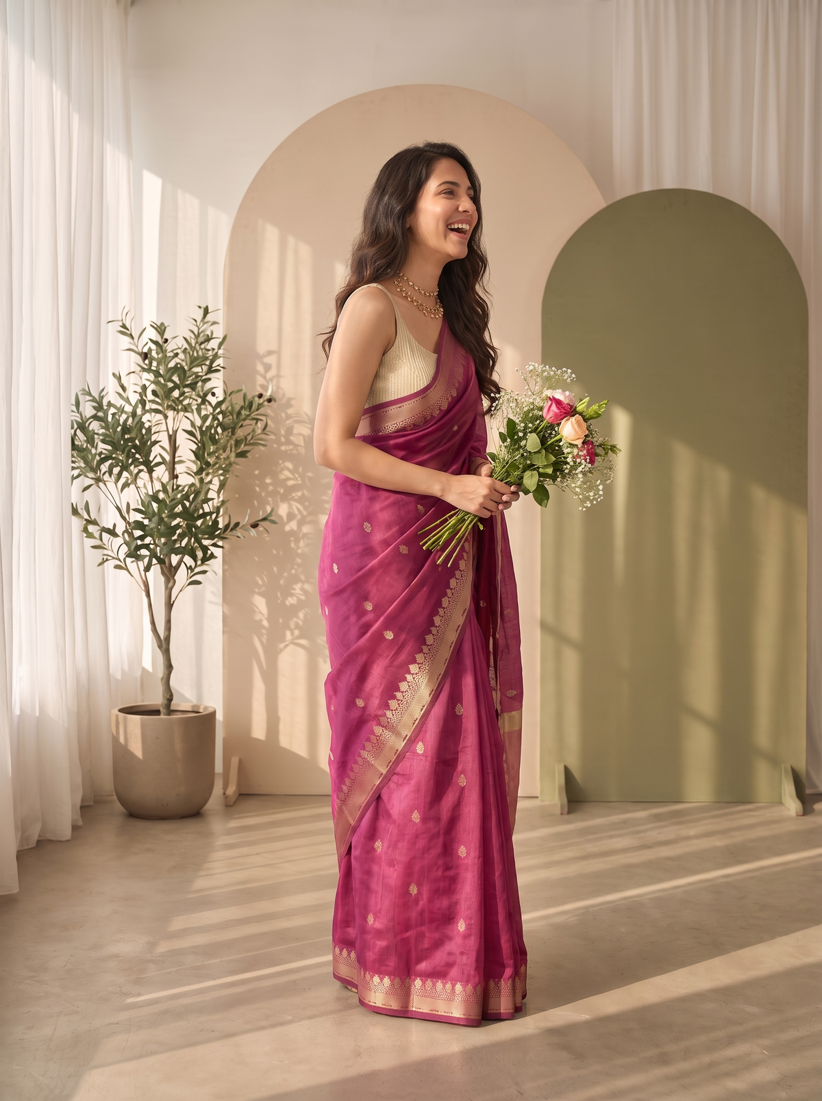 Banaras Bahaar Cotton Saree