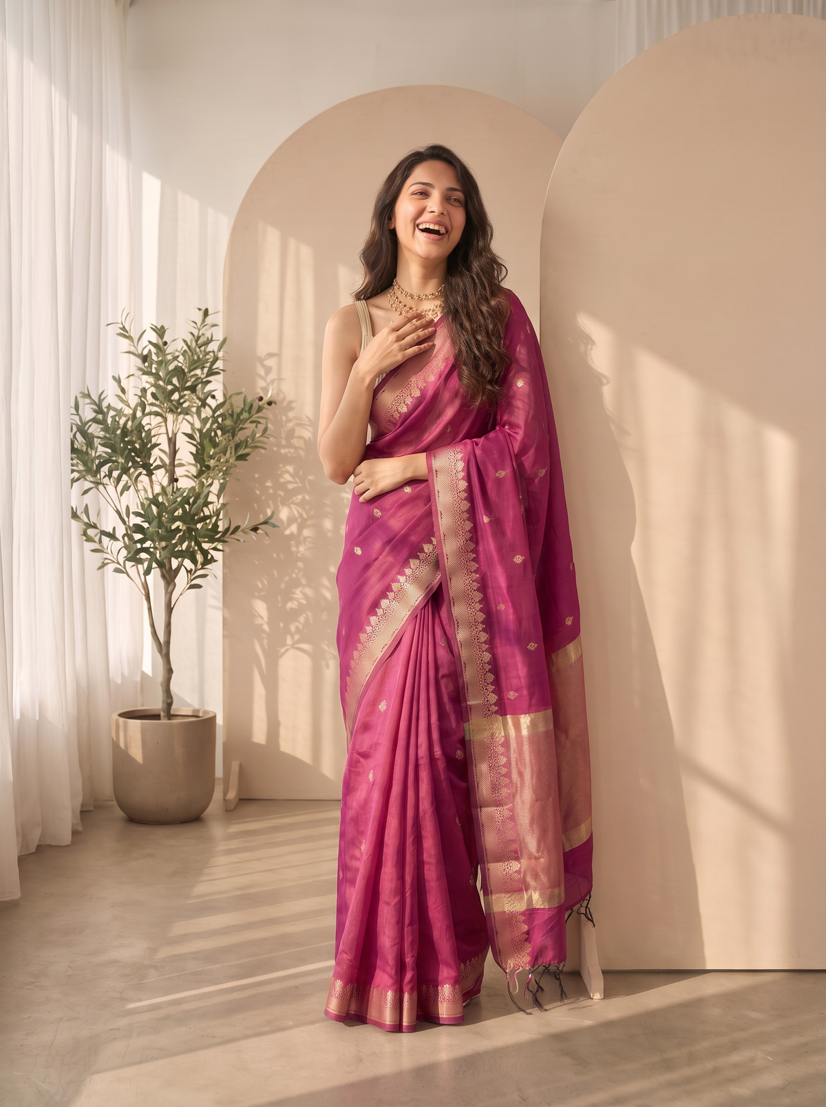 Banaras Bahaar Cotton Saree