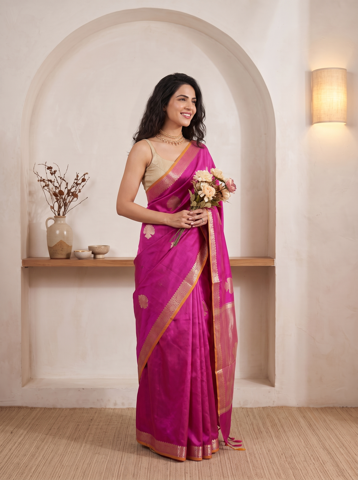 Maharani Gulab Banarasi Saree